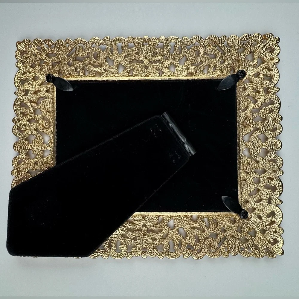 Secret Jewels by Rita G ornate frame.  New in  box. Measures 5” (W) X 6” (L).